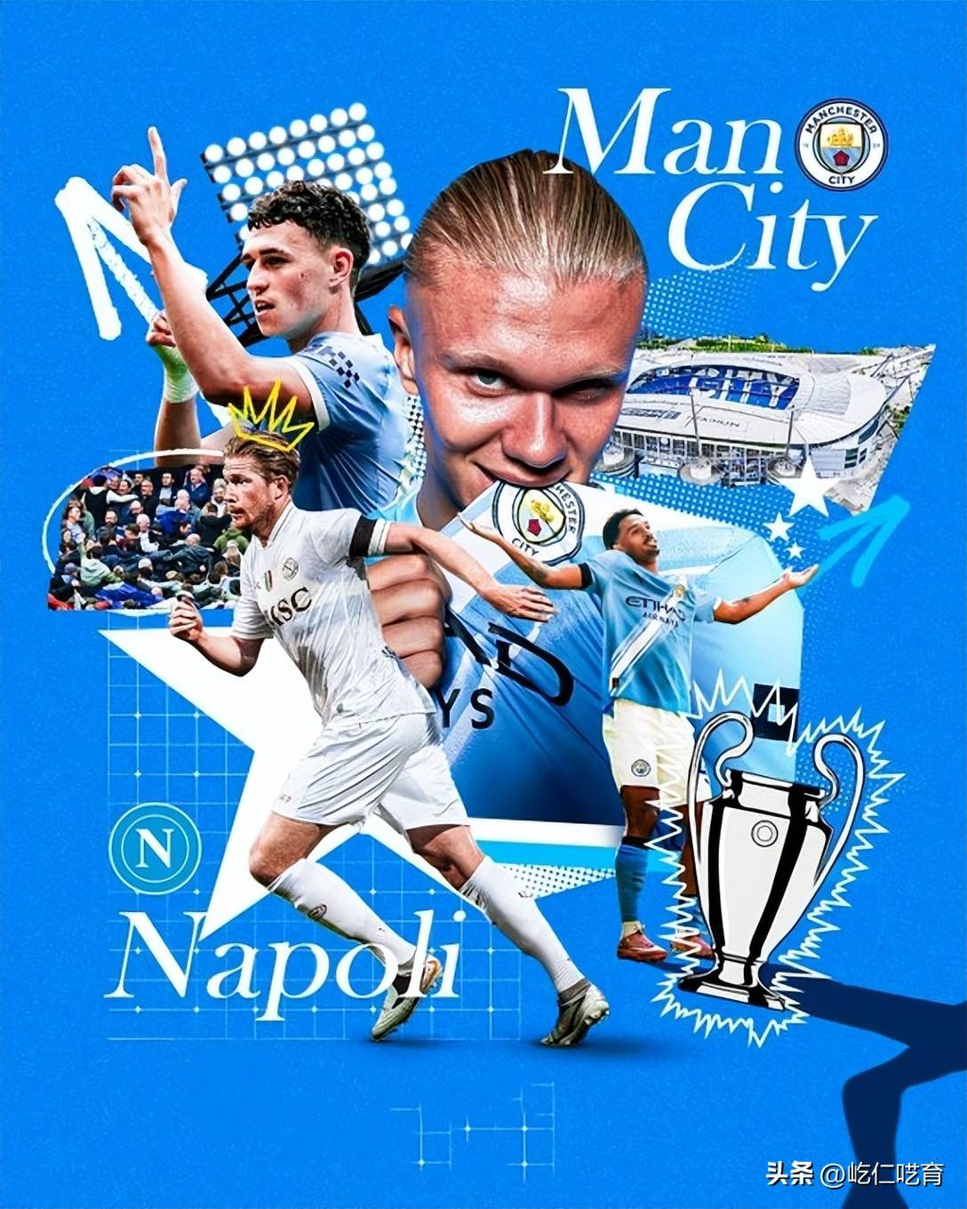 曼城VS那不勒斯：意甲球队比较“难缠”，曼城估计也就是险胜小胜